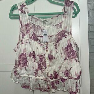 American Eagle outfitters size xl cute top sleeveless NWT